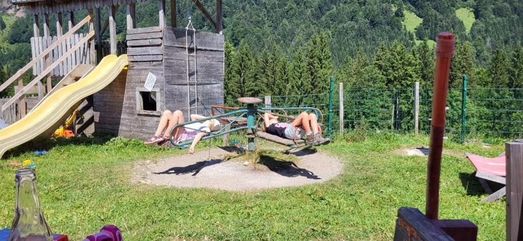 Вілла Jausenstation Neuschwand Гіттізау Екстер'єр фото